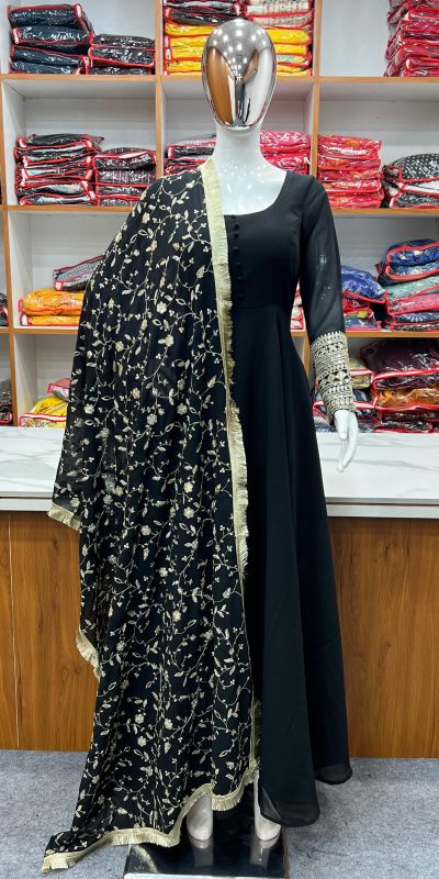 Georgette Anarkali Suit