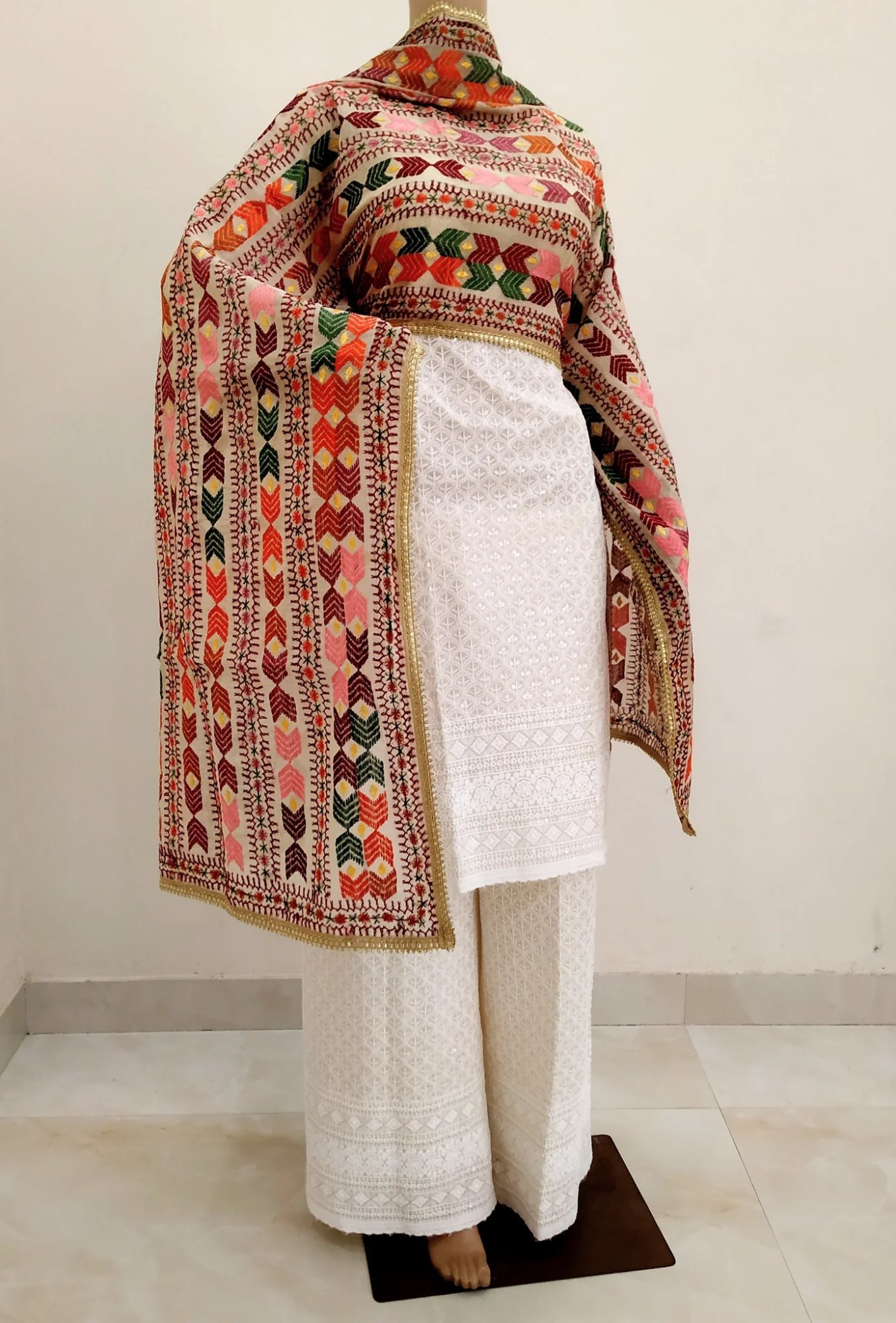 Phulkari Heavy Dupatta Suit