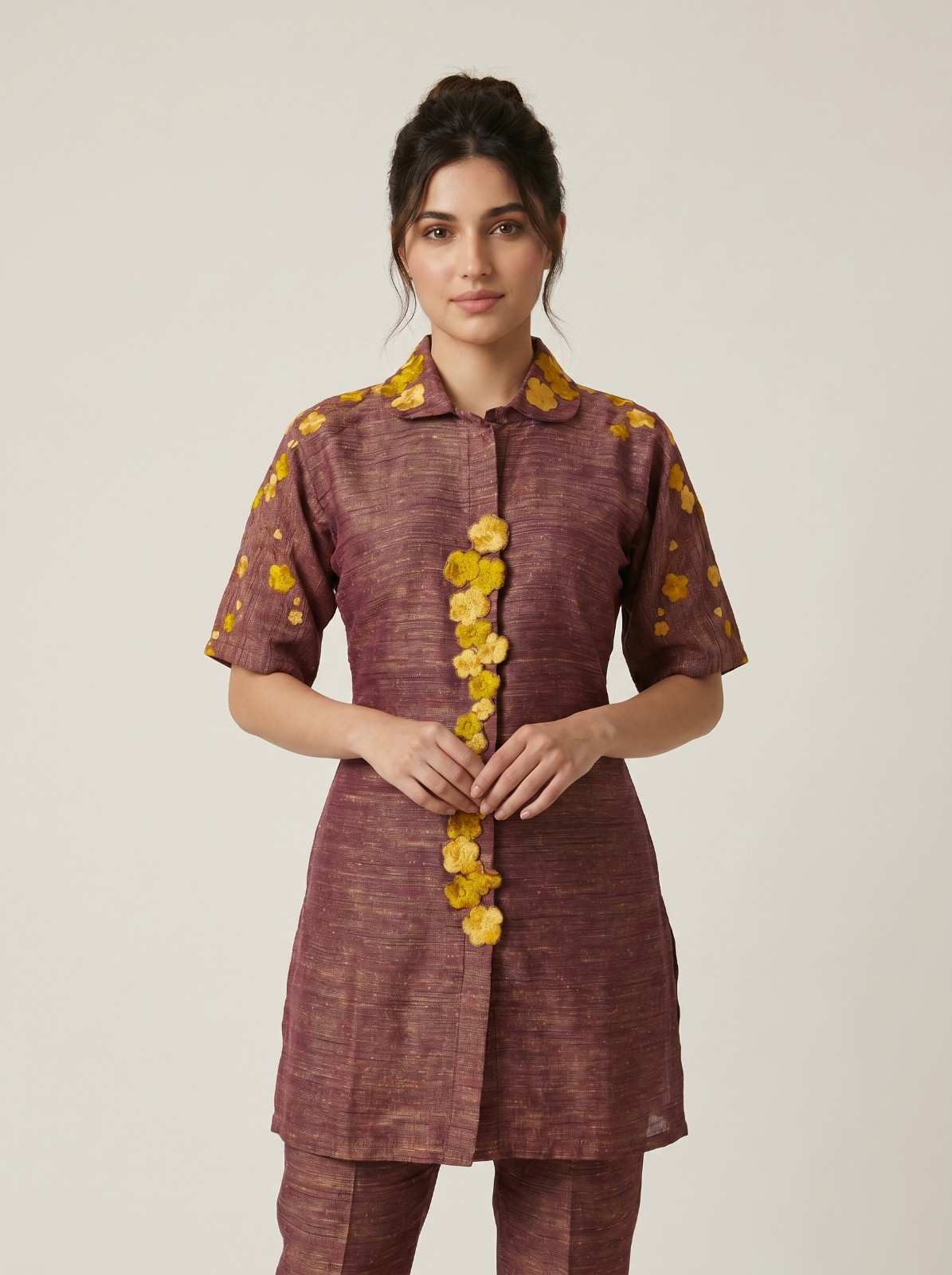 Dusty Mauve Brown