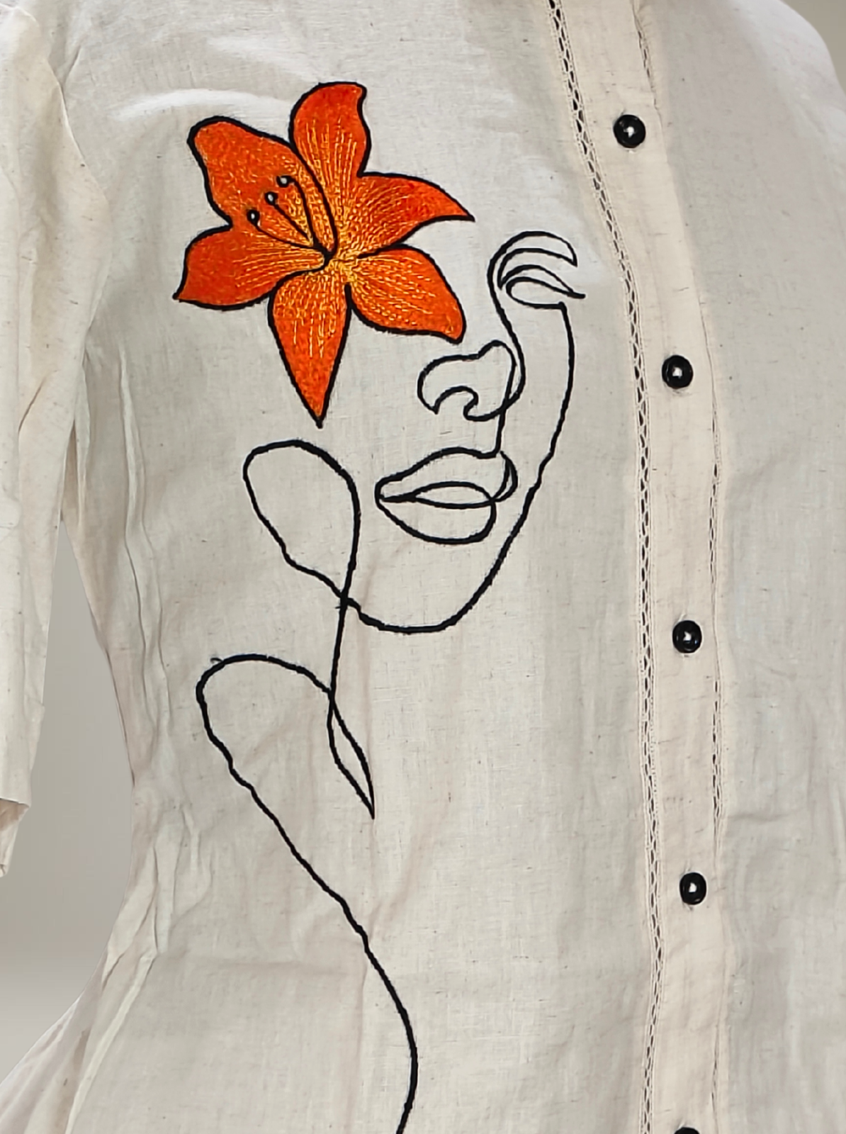 Beige flower