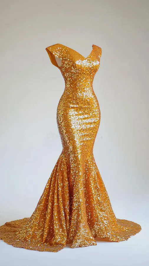 Sequin Cocktail Gown